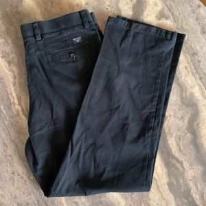 Dockers Pleated Black Work Pants Size 36X34